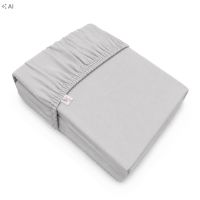 Prześcieradło z gumką Jersey Jasny szary Bawełna Premium 100% 200x220