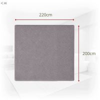 Prześcieradło z gumką Frotte Stalowe Bawełna 82% 220x200 OEKO-TEX