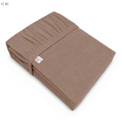 Prześcieradło z gumką Frotte Caffe Bawełna 82% 160x200 OEKO-TEX
