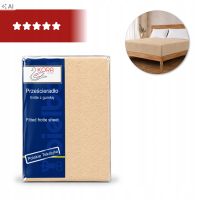 PRZEŚCIERADŁO FROTTE 100/200 CAPPUCINO (015)