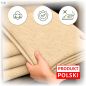 Prześcieradło z gumką Frotte Cappucino Bawełna 82% 140x200 OEKO-TEX Prześcieradło z gumką Frotte Cappucino Bawełna 82% 140x200 OEKO-TEX