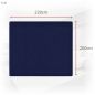 Prześcieradło z gumką Jersey Granat Bawełna Premium 100% 220x200 OEKO-TEX