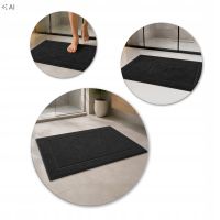 DYWANIK ŁAZIENKOWY HOTELOWY 50x70 650g CZARNY