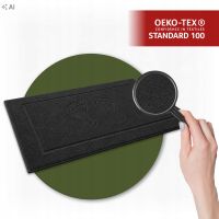 DYWANIK ŁAZIENKOWY HOTELOWY 50x70 650g CZARNY