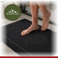 DYWANIK ŁAZIENKOWY HOTELOWY 50x70 650g CZARNY