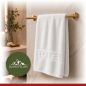 Ręcznik Hotelowy Biały Frotte Bawełna 100% Tłoczony "HOTEL" 50x100 500 g