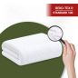 Ręcznik Hotelowy Biały Frotte Bawełna 100% 400g 50x100 Podwójne Obszycie