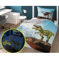 Pościel 160X200 świecąca Dinozaur 4231A