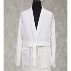 Szlafrok hotelowy frotte biały 100% bawełna XL