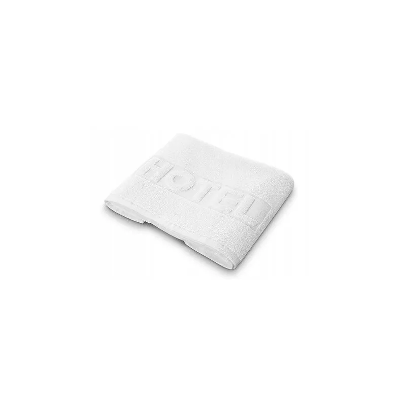 Ręcznik Hotelowy Biały Frotte Bawełna 100% Tłoczony "HOTEL" 50x100 500 g Ręcznik Hotelowy Biały Frotte Bawełna 100% Tłoczony "HOTEL" 50x100 500 g