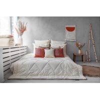 Sateen Line bawełniana kołdra z wypełnieniem silikonowym 160x200
