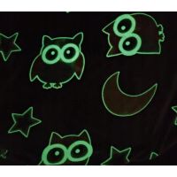 Koc świecący w ciemności 150X200 fluo