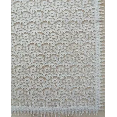Elegancki Obrus gipiura koronka 140x220 biały