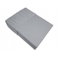 Prześcieradło Jersey z gumką 160x200 Popiel 25 cm