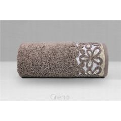 Ręcznik kąpielowy GRENO Bella rozm.70/140cm Brąz