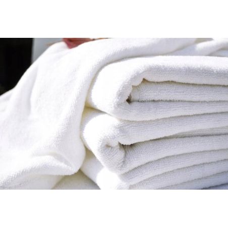 Ręcznik Biały Gładki Hotelowy 70x140 - 500g/m2 TEXAS AQUA