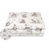 Komplet pościeli 135X100 bawełna las beż