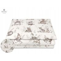 Komplet pościeli 135X100 bawełna las beż