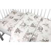 Komplet pościeli 135X100 bawełna las beż