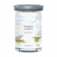 Świeca Yankee Candle Clean Cotton tumbler