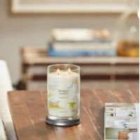 Świeca Yankee Candle Clean Cotton tumbler