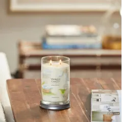 Świeca Yankee Candle Clean Cotton tumbler