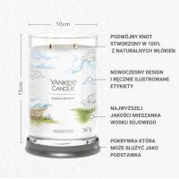 Świeca Yankee Candle Clean Cotton tumbler