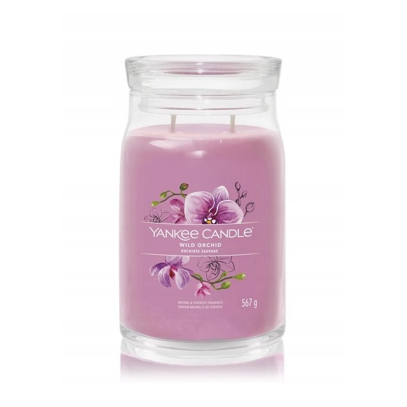 ŚWIECA YANKEE CANDLE DUŻA WILD ORCHID