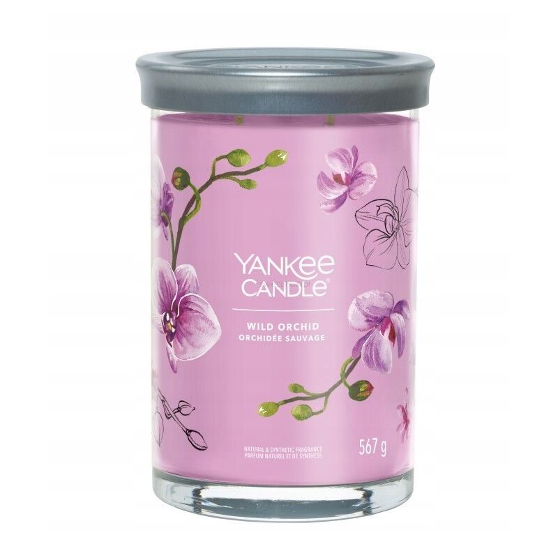 ŚWIECA YANKEE CANDLE DUŻA TUMBLER WILD ORCHID