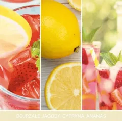 Świeca Yankee Candle duża Signature Iced Berry Lemonade