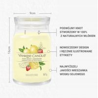 Świeca Yankee Candle duża Signature Iced Berry Lemonade