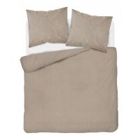 Pościel 160X200 adamaszek bawełna Pure Taupe