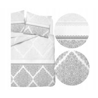 Pościel Flanelowa 220x200 Ciepła Ornamenty Flanela