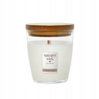 Świeca Wood Wick średnia Cashmere Wool 284G