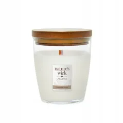 Świeca Wood Wick średnia Cashmere Wool 284G