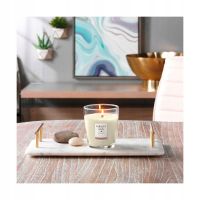 Świeca Wood Wick średnia Cashmere Wool 284G