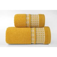 Ręcznik 70X140 frotte kąpielowy Arabiana kurkuma