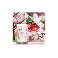 Świeca Yankee Candle Pink Cherry & Vanilla tumbler