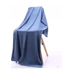 Ręcznik 70x140 mikrofibra szybkoschnący niebieski