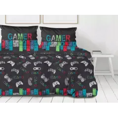 Pościel bawełniana 160X200 premium Gamer
