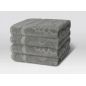 Dywanik Łazienkowy Szary Stopka Bawełna 100% Solidny 50x70 650g 95° HORECA
