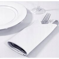 Serwetka Bankietowa Bankietówka 40X40 biała