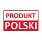 Poszewka Hotelowa Adamaszek Biała 145 g/m² 50x70 Pasek 10mm OEKO-TEX