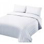 Poszwa Hotelowa Adamaszek Biała z Zakładką 160x200cm 145 g/m² Pasek 1cm Poszwa Hotelowa Adamaszek Biała z Zakładką 160x200cm 145 g/m² Pasek 1cm