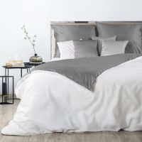 KOMPLET POŚCIELI EUROFIRANY NOVA3 140X200 CM, 1 SZT. 70X80 CM BIAŁY