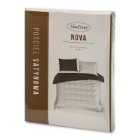 KOMPLET POŚCIELI EUROFIRANY NOVA3 140X200 CM, 1 SZT. 70X80 CM BIAŁY