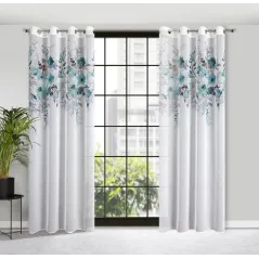 Zasłona Eurofirany gotowa D91 Greta 140X250 cm biały
