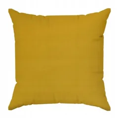 Poszewka dekoracyjna 45X45 gładka Musztarda