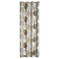 ZASŁONA EUROFIRANY GOTOWA D91 KORFU 140X250 CM BRĄZOWY