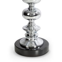 LAMPA EUROFIRANY NIKI (01) 36X23X61CM SREBRNY